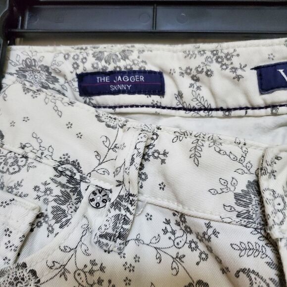 Vigoss jeans size 28 floral paisley jagger Skinny - Picture 7 of 9